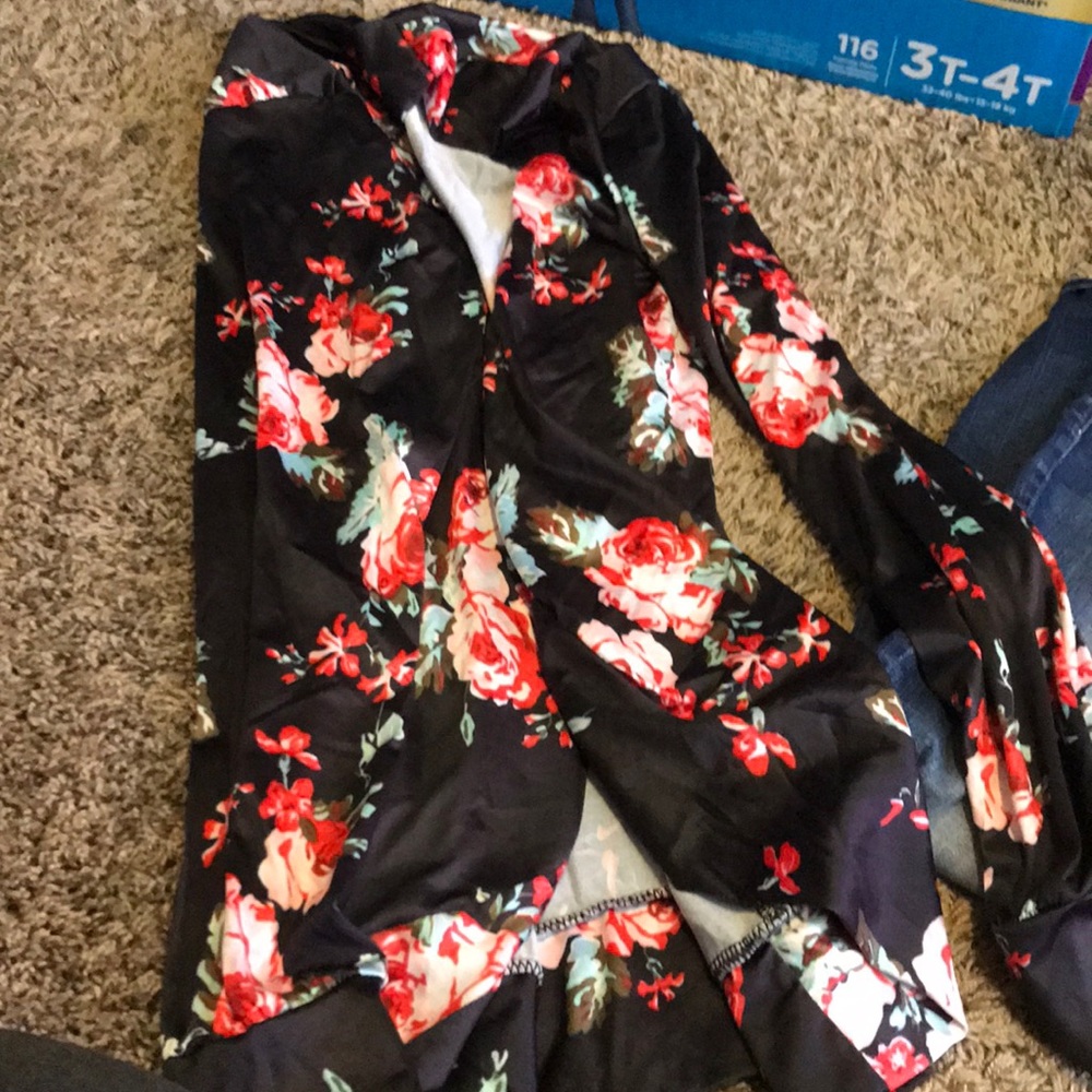 Floral cardigan